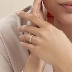 Alliance Aileen Or Jaune Diamant -Bijouterie Pas Chère B3AFJDW0IG model1