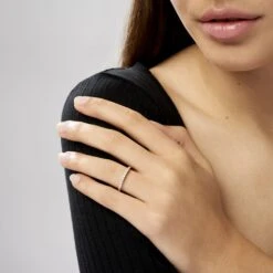 Alliance Pristina Or Jaune Diamant -Bijouterie Pas Chère B3AFJDW962 model1