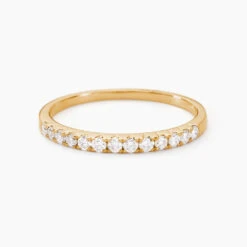 Alliance Pristina Or Jaune Diamant -Bijouterie Pas Chère B3AFJDW962 view1