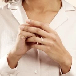 Alliance Davila Or Jaune Oxyde De Zirconium -Bijouterie Pas Chère B3AFJZW104 model0