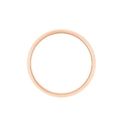 Alliance Aphrodite Demi Jonc Classique Or Rose -Bijouterie Pas Chère B3AFRW0421 view2