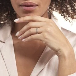 Alliance Or Blanc Stavina -Bijouterie Pas Chère B3AMBW01SY model0