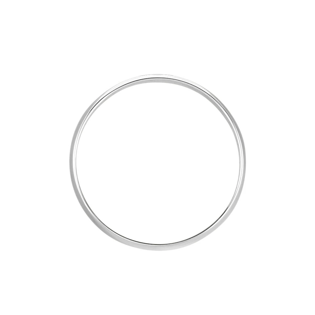 Alliance Meredithe Demi Jonc Classique Or Blanc 3 Alliance Meredithe Demi Jonc Classique Or Blanc – Image 3