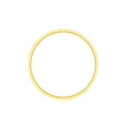 Alliance Aphrodite Demi Jonc Bombe Or Jaune 7 Alliance Aphrodite Demi Jonc Bombe Or Jaune -Bijouterie Pas Chère B3AMJW0117 view2