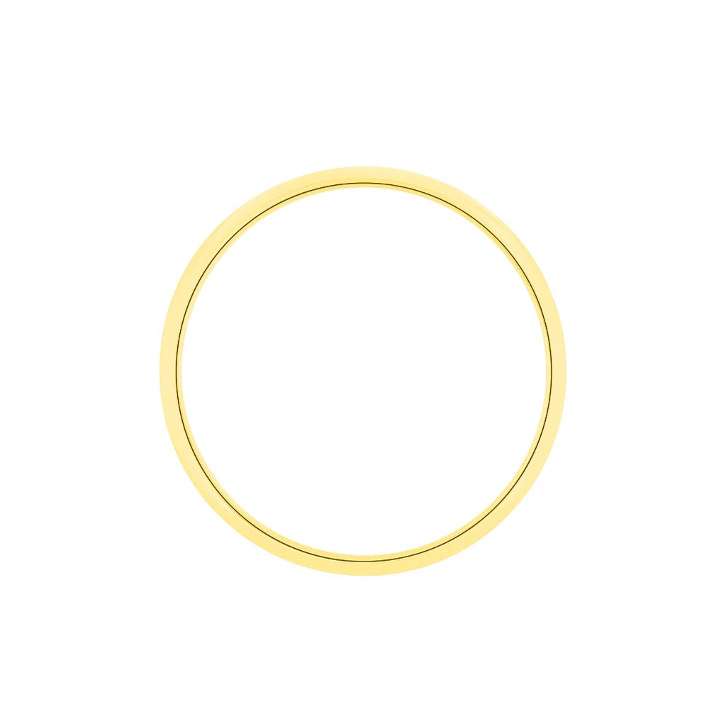 Alliance Aphrodite Demi Jonc Bombe Or Jaune 3 Alliance Aphrodite Demi Jonc Bombe Or Jaune – Image 3