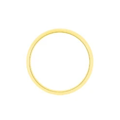 Alliance Aphrodite Demi Jonc Bombé Or Jaune -Bijouterie Pas Chère B3AMJW0648 view2