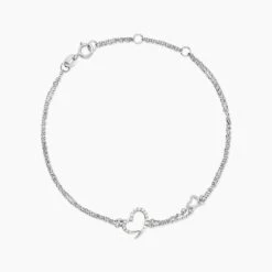 Bracelet Louise Or Blanc Diamant