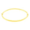 Bracelet Jonc Cleanne Fil Rond Or Jaune