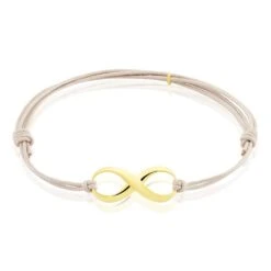 Bracelet Infini Or Jaune