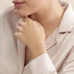 Bracelet Jerry Maille Corde Or Jaune 9 Bracelet Jerry Maille Corde Or Jaune -Bijouterie Pas Chère B3BFJW0792 model0