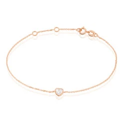 Bracelet Kadidjatou Or Rose Oxyde De Zirconium