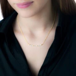 Collier Or Jaune Diamant -Bijouterie Pas Chère B3CFJDW287 model0