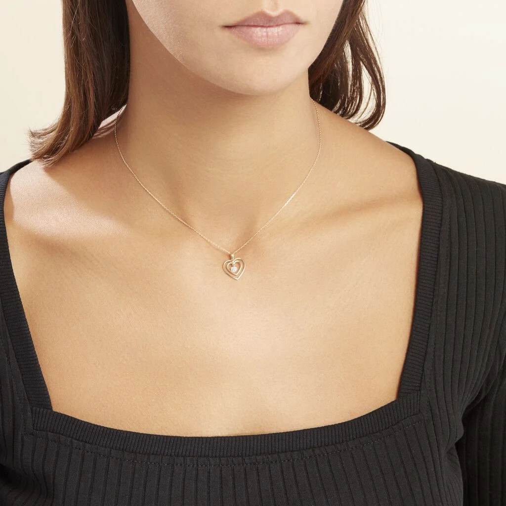 Collier Or Jaune Aleta Diamants 3 Collier Or Jaune Aleta Diamants – Image 3