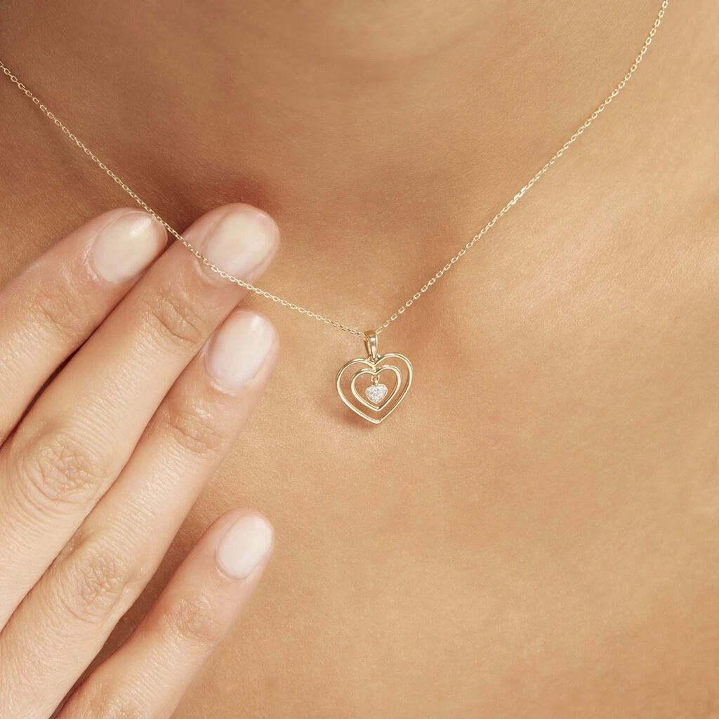 Collier Or Jaune Aleta Diamants 4 Collier Or Jaune Aleta Diamants – Image 4