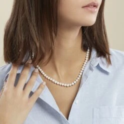 Collier Kanwal Or Jaune Perle De Culture -Bijouterie Pas Chère B3CFJU2006 model0