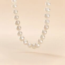 Collier Ikbal Or Jaune Perle De Culture -Bijouterie Pas Chère B3CFJU2007 view2