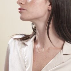 Collier Aquilegia Or Jaune -Bijouterie Pas Chère B3CFJW00GC model1