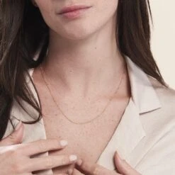 Chaine Or Jaune Pilea -Bijouterie Pas Chère B3CFJW00GN model0