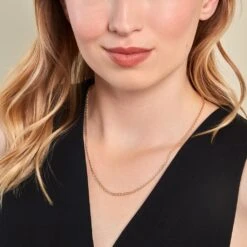 Chaîne Celio Maille Marine Ovale Or Jaune -Bijouterie Pas Chère B3CFJW0587 model0