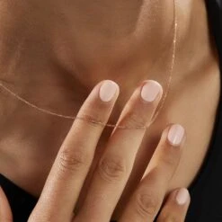 Chaîne Maille Forçat Diamantee Or Rose -Bijouterie Pas Chère B3CFRW0338 model1