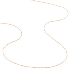 Chaîne Maille Forçat Diamantee Or Rose -Bijouterie Pas Chère B3CFRW0338 view2