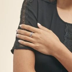 Bague Calliste Or Blanc Diamant 10 Bague Calliste Or Blanc Diamant -Bijouterie Pas Chère B3DFBDD295 model0