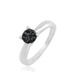 Bague Solitaire Collection Grace Or Blanc Diamant