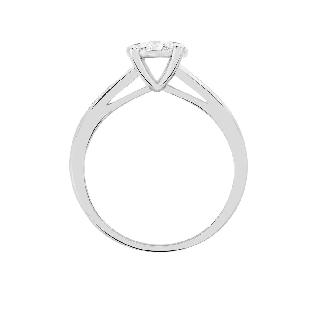 Bague Solitaire Grace Or Blanc Diamant 3 Bague Solitaire Grace Or Blanc Diamant – Image 3