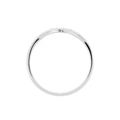 Bague Herveva Or Blanc Diamant -Bijouterie Pas Chère B3DFBDW2GQ view2