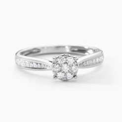 Bague Celia Or Blanc Diamant