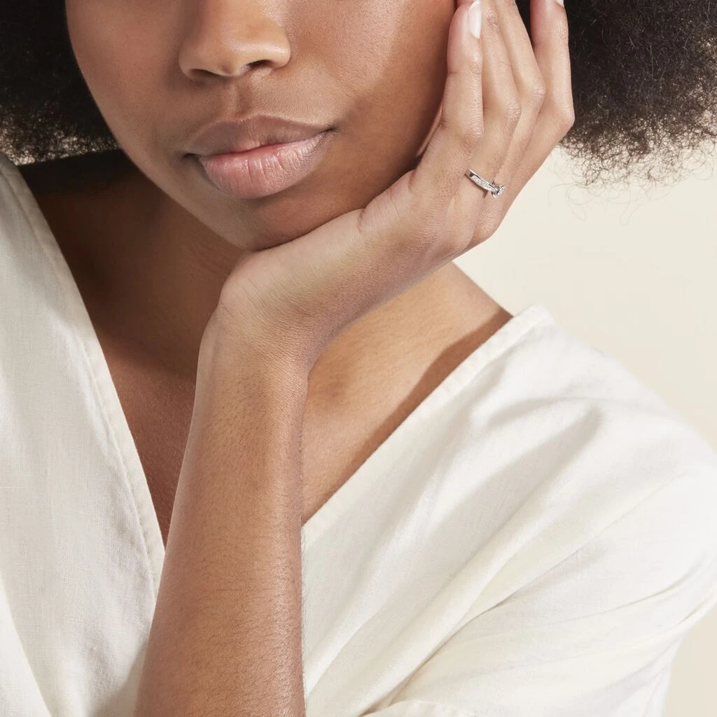 Bague Celia Or Blanc Diamant 4 Bague Celia Or Blanc Diamant – Image 4