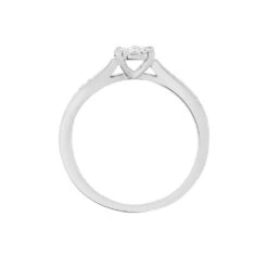 Bague Celia Or Blanc Diamant 7 Bague Celia Or Blanc Diamant -Bijouterie Pas Chère B3DFBDW2ZG view2