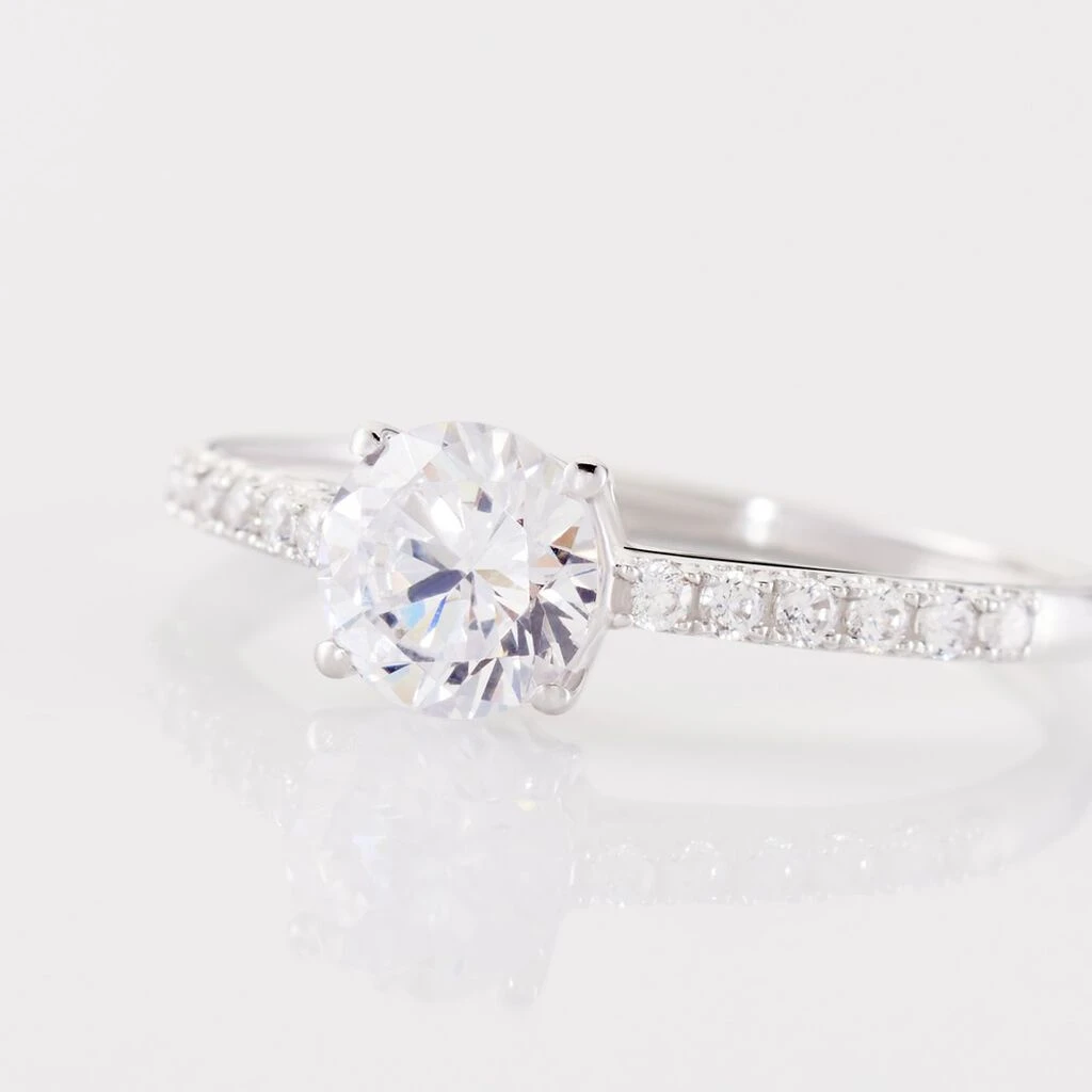 Bague Manon Or Blanc Oxyde 4 Bague Manon Or Blanc Oxyde – Image 4