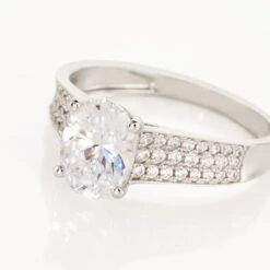 Bague Or Blanc Morganenn Oxyde -Bijouterie Pas Chère B3DFBZW0QL view3