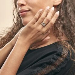 Bague Leopoldine Or Jaune Diamant -Bijouterie Pas Chère B3DFJDW0L1 model0