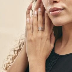 Bague Leopoldine Or Jaune Diamant -Bijouterie Pas Chère B3DFJDW0L1 model1