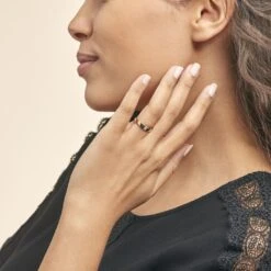 Bague Soha Or Jaune Diamant -Bijouterie Pas Chère B3DFJDW0RI model0