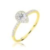 Bague Solitaire Tatiana Or Jaune Diamant