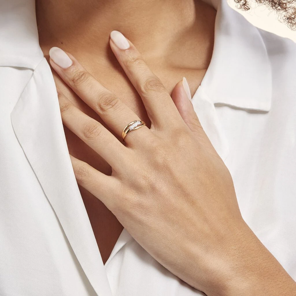 Bague Nolan Or Jaune Diamant 6 Bague Nolan Or Jaune Diamant – Image 6