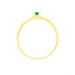 Bague Veroucha Or Jaune Agate 6 Bague Veroucha Or Jaune Agate -Bijouterie Pas Chère B3DFJFV001 view2