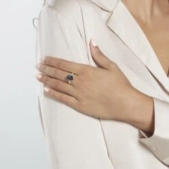 Bague Or Jaune Marie-camille Topaze Oxydes De Zirconium -Bijouterie Pas Chère B3DFJT5583 model1