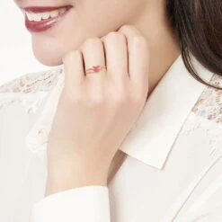 Bague Neline Or Jaune -Bijouterie Pas Chère B3DFJWR001 model0