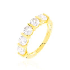 Bague Lyana Or Jaune Oxyde De Zirconium
