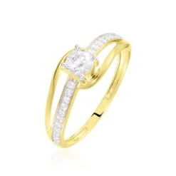 Bague Armelle Or Jaune Oxyde