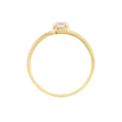 Bague Armelle Or Jaune Oxyde -Bijouterie Pas Chère B3DFJZW0NL view2