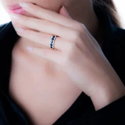 Bague Margaux Or Rose Péridot Et Diamant -Bijouterie Pas Chère B3DFRAV054 model0