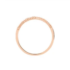 Bague Liona Or Rose Diamant -Bijouterie Pas Chère B3DFRDW2UV view2