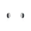 Boucles D'oreilles Puces Urania Or Blanc Diamant