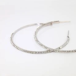 Créoles Tyhana Or Blanc Oxyde 6 Créoles Tyhana Or Blanc Oxyde -Bijouterie Pas Chère B3OFBZW927 view2