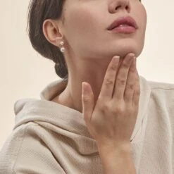 Bijoux D'oreilles Seona Or Jaune Perle De Culture -Bijouterie Pas Chère B3OFJU2216 model0